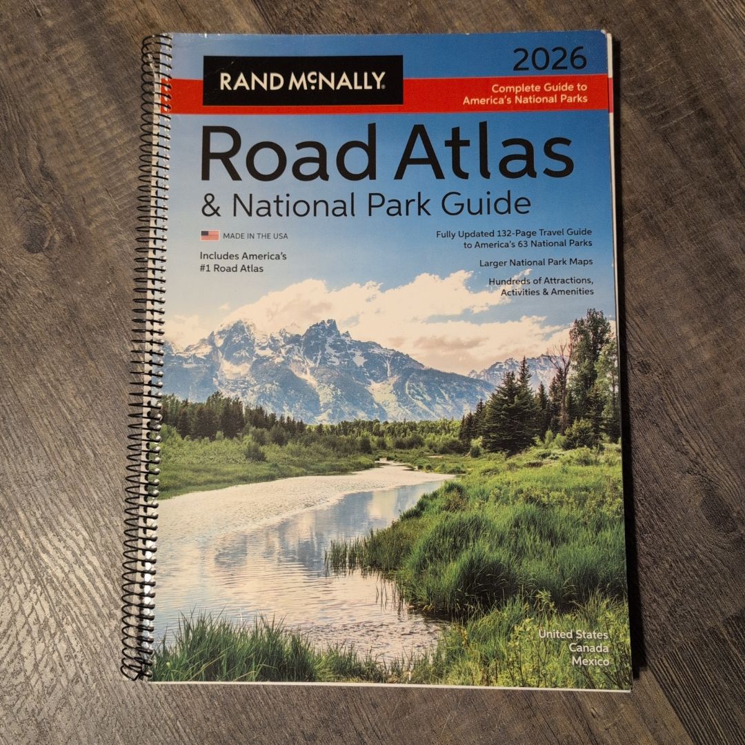 2026 Road Atlas National Park Guide By Rand McNally ISBN 92f568a1 6beb 489e 95b2
