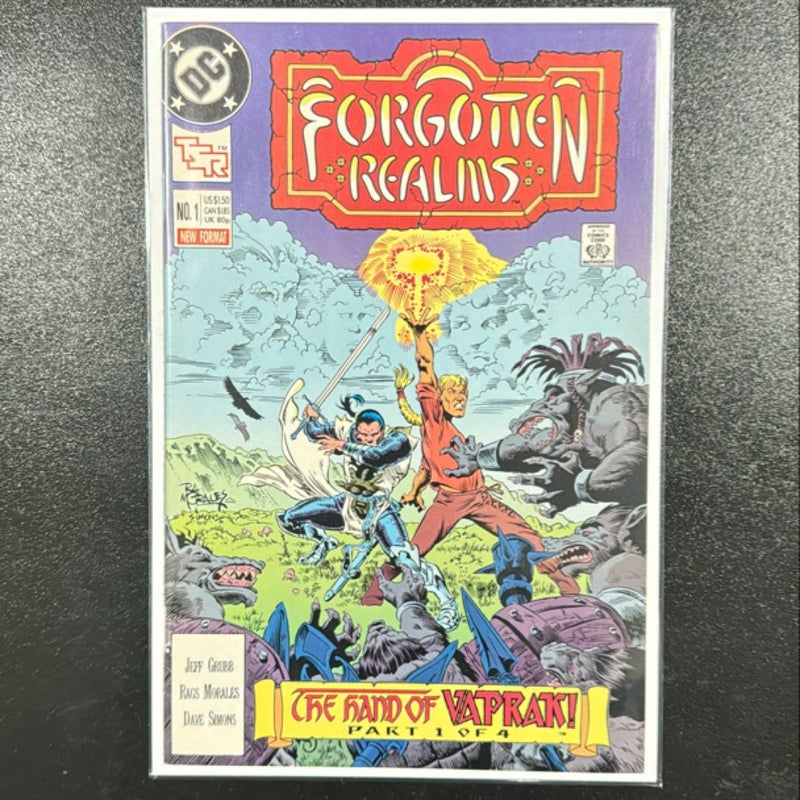 Forgotten Realms # 1 The hand of Vaprak! Part 1 of 4 1989 DC Comics