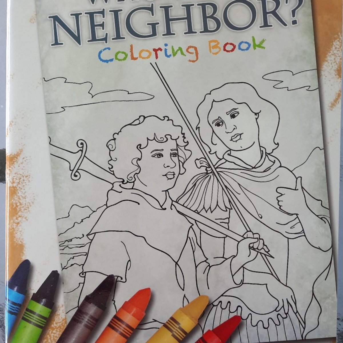 Who Is My Neighbor? Coloring Book by David Webb