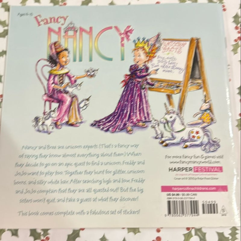 Fancy Nancy and the Quest for the Unicorn