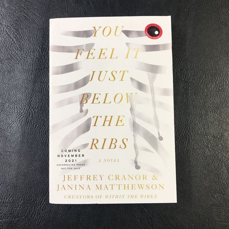 (ARC) You Feel it just below the Ribs