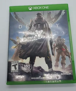 Destiny xbox one video game 