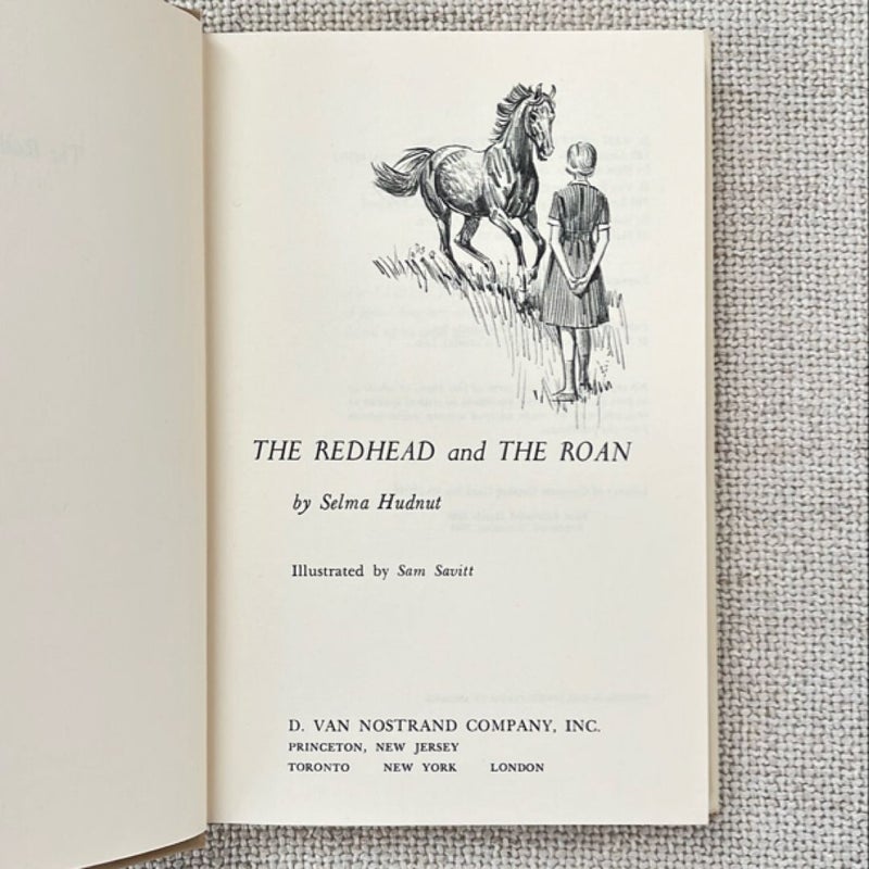 The Redhead and the Roan (1965 edition, second printing 1966)