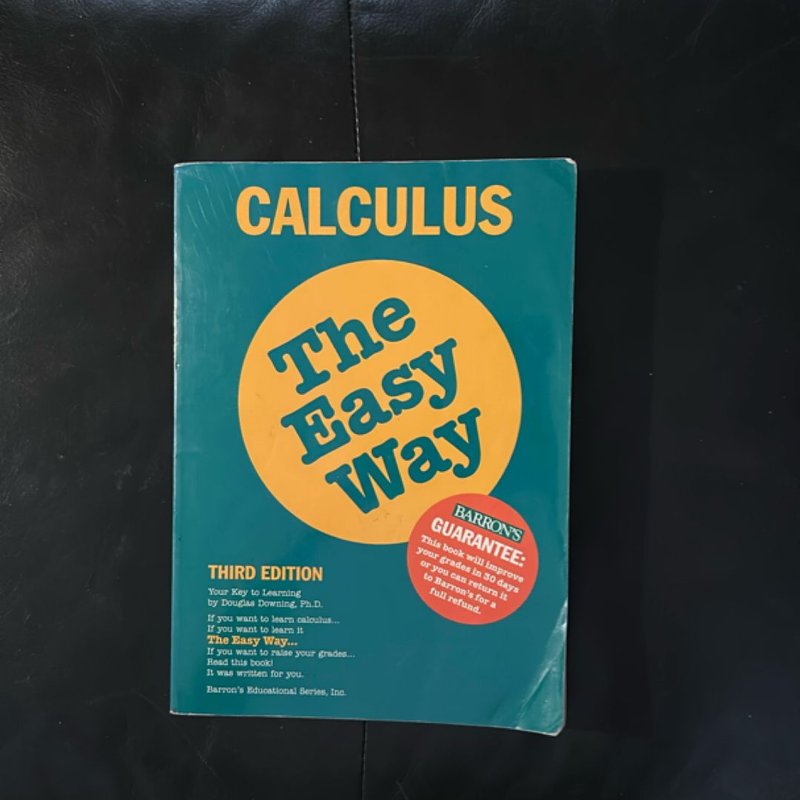 Calculus THE Easy Way by , Paperback | Pangobooks