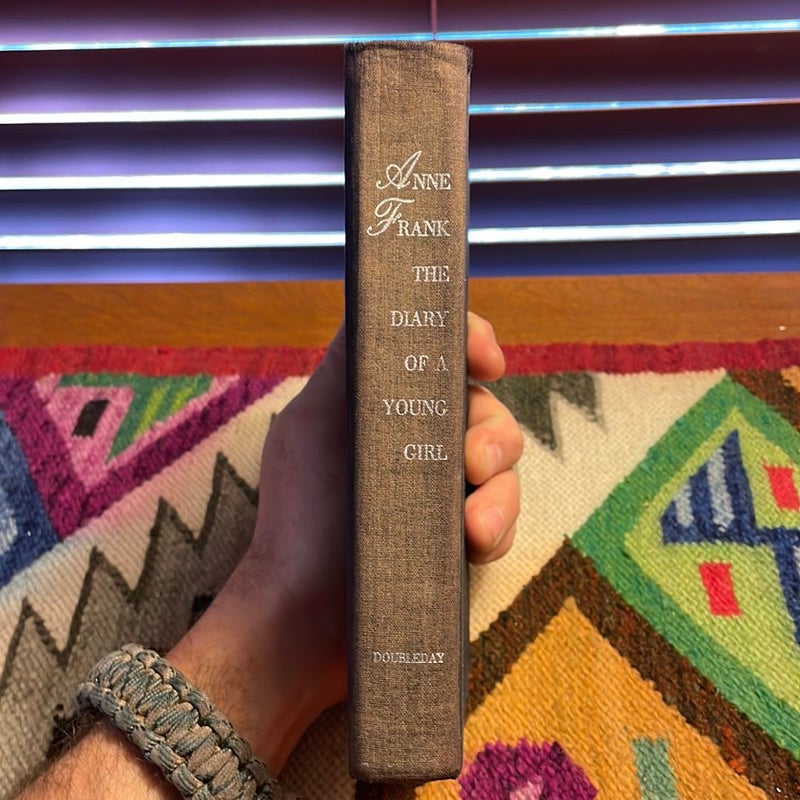 Anne Frank: The Diary of a Young Girl (1952, First American Edition)