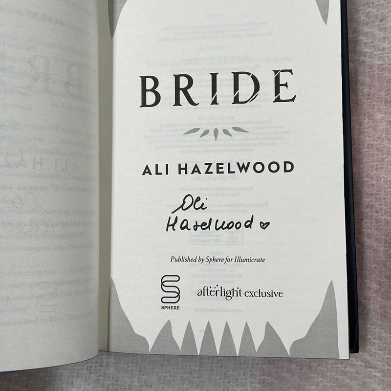 Bride - Illumicrate Afterlight signed edition