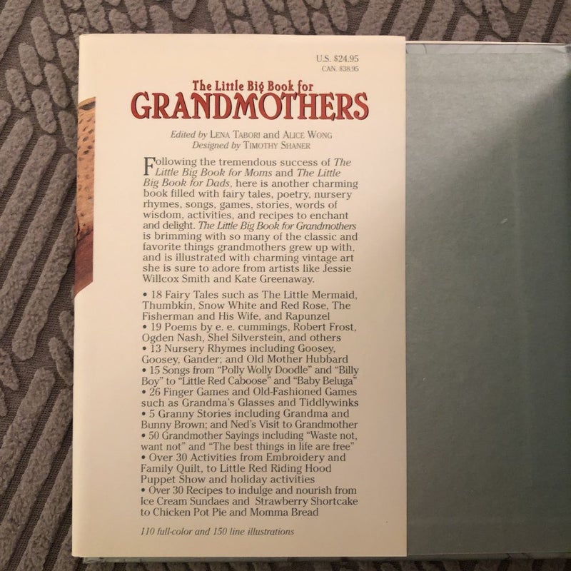 The Little Big Book for Grandmothers
