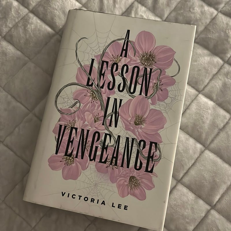 SIGNED A Lesson in Vengeance (Owlcrate Edition)