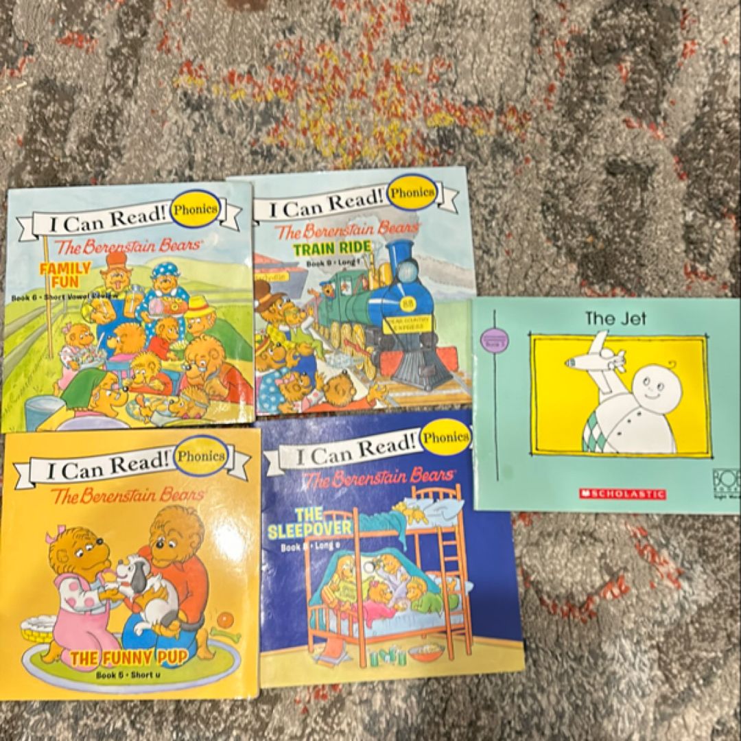 I can read phonics 5 books