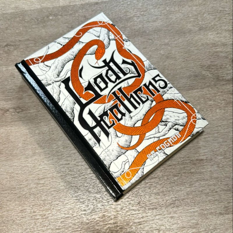 (Signed) Bookish Box with Sprayed Edges Godly Heathens