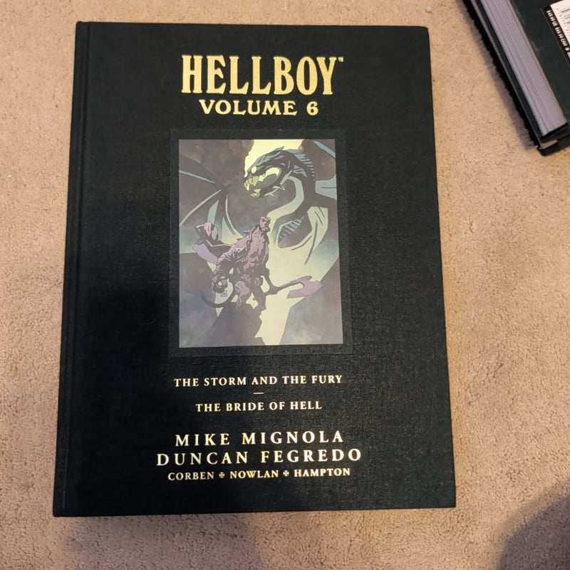 Hellboy Library Edition Volume 6: the Storm and the Fury and the Bride ...