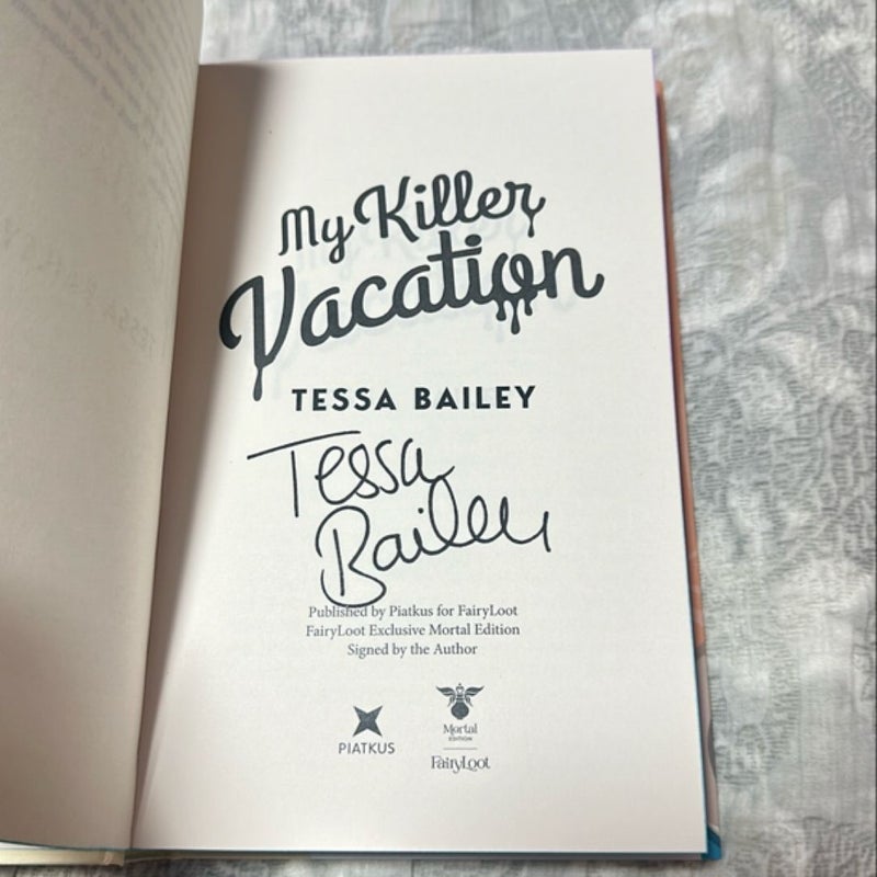 My Killer Vacation (FairyLoot Editon) (Signed) 