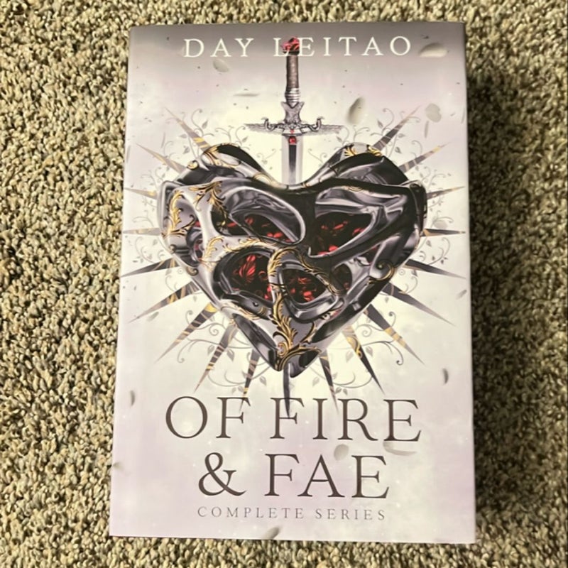 Of Fire & Fae Omnibus Kickstarter Exclusive Signed Special Edition