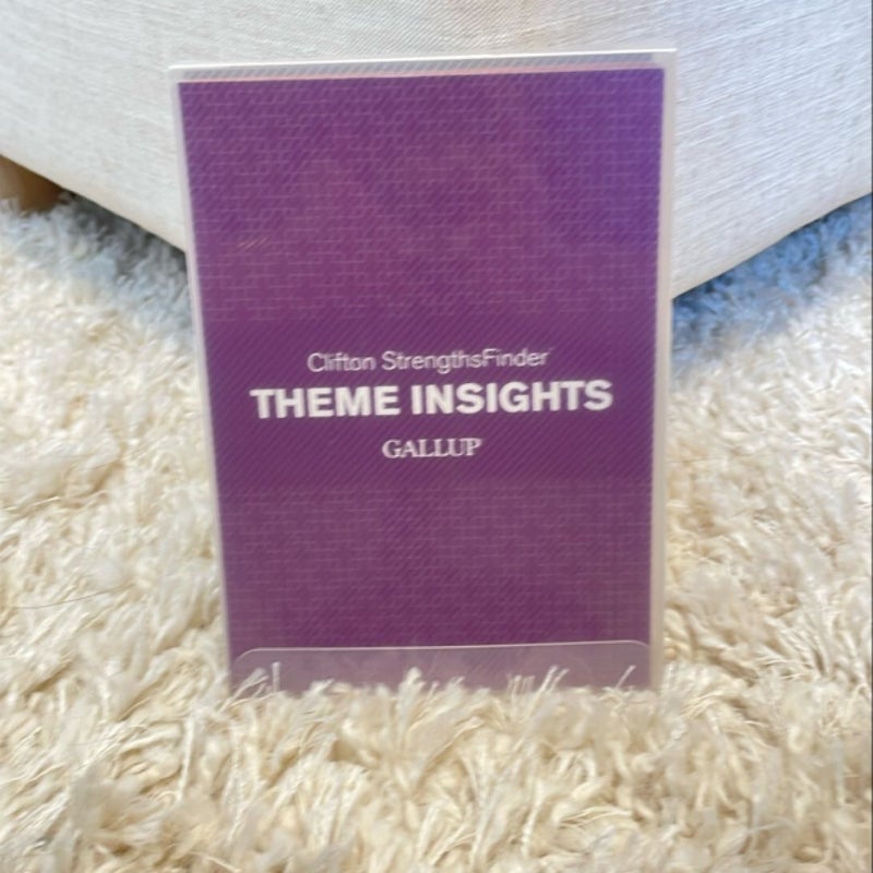 Clifton StrengthsFinder Theme Insights