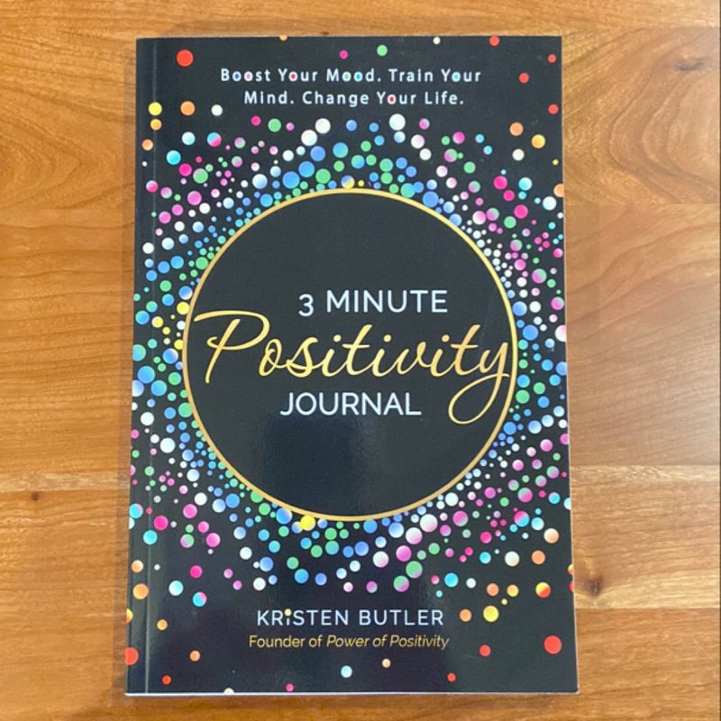 3 Minute Positivity Journal