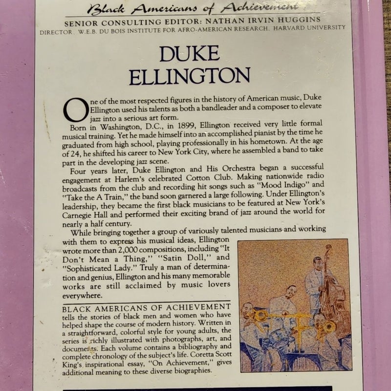 DUKE ELLINGTON: Bandleader and Composer.