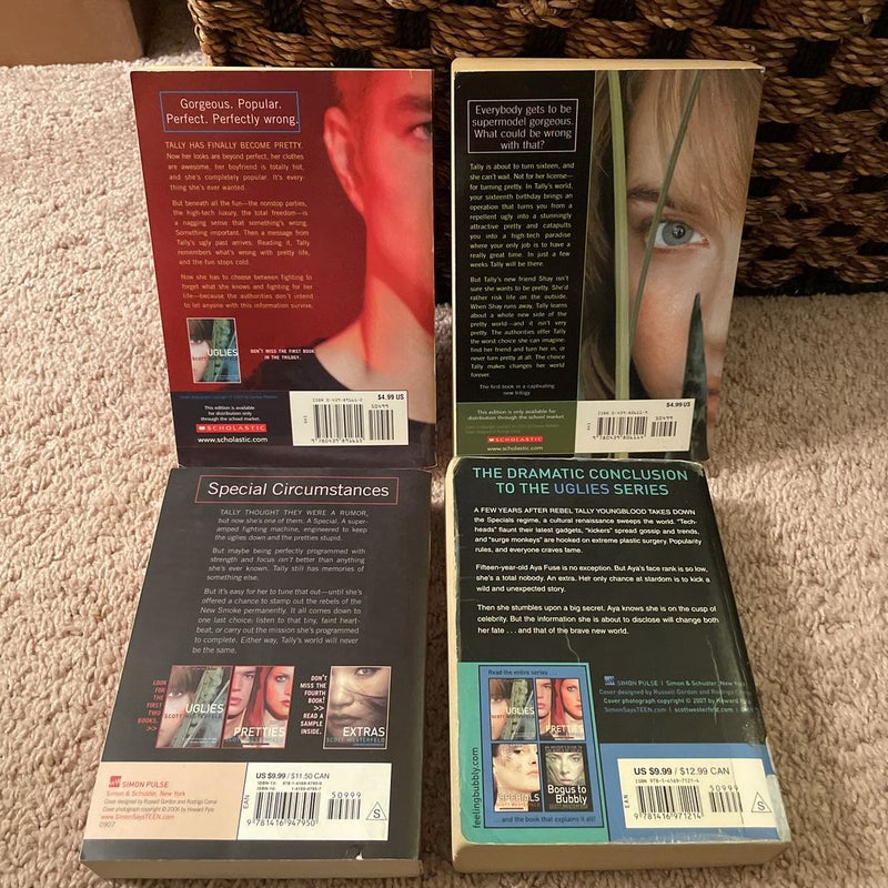 Pretties, Uglies, Specials, & Extras
