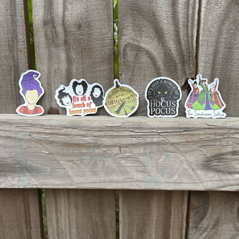 Bookish Hocus Pocus Sticker Bundle