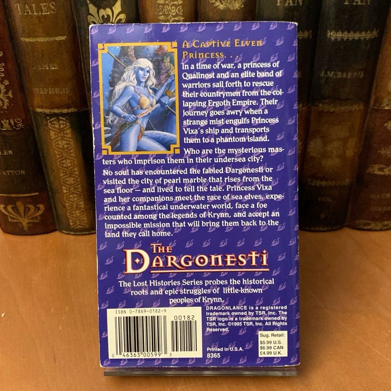 DragonLance: The Dargonesti, Lost Histories 3, First Edition First Printing
