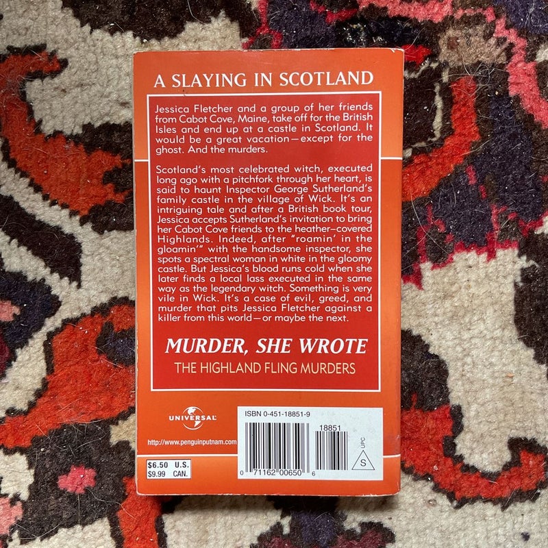 Murder, She Wrote: Highland Fling Murders