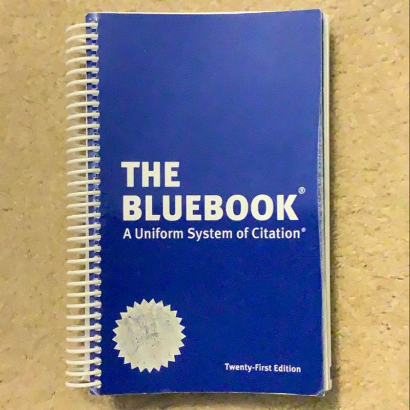 The Bluebook