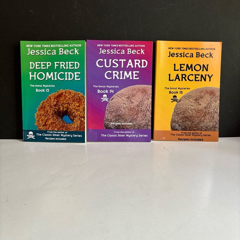 Jessica Beck Lot of books #10 - 19, A DONUT SHOP MYSTERY Series Mysteries PB EUC