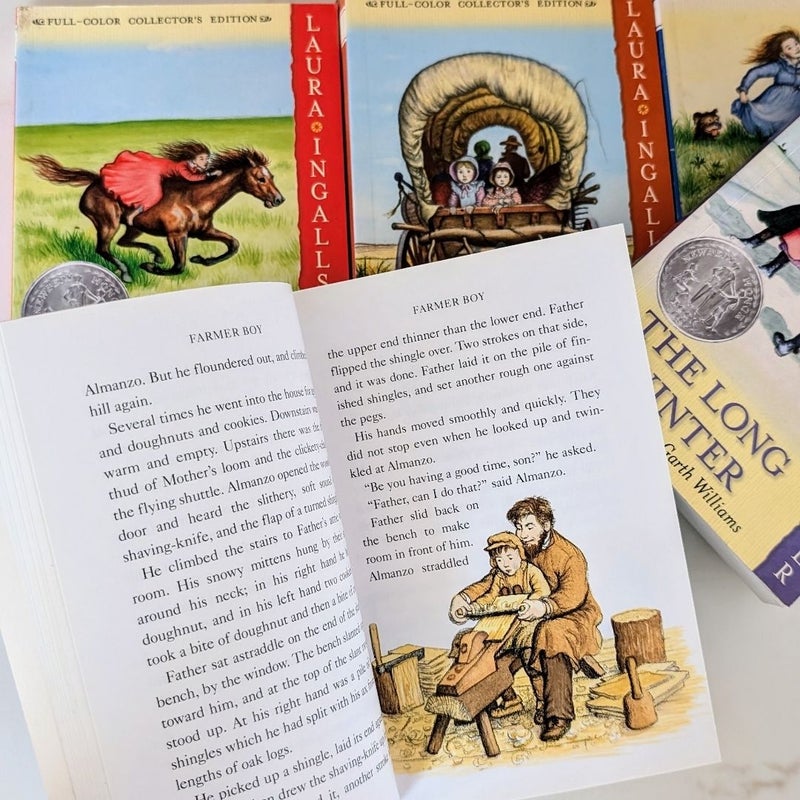 Little House on the Prairie Books 2-6: Full Color Edition