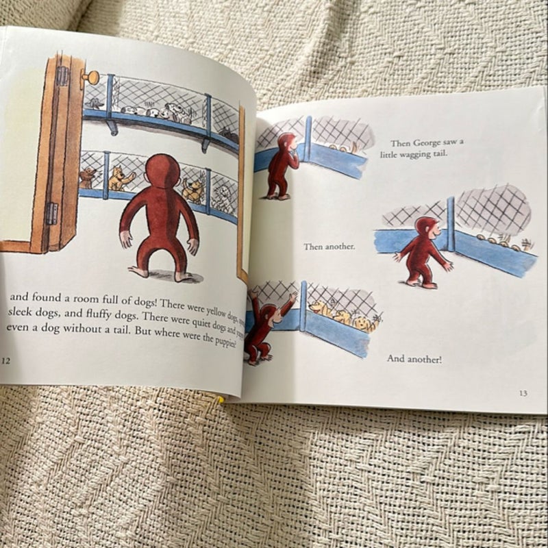 Curious George and the Puppies