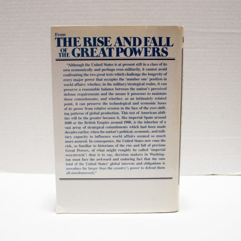 The Rise and Fall of the Great Powers