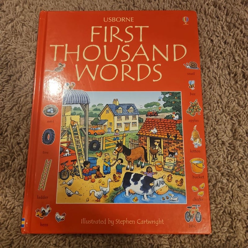 First Thousand Words in English