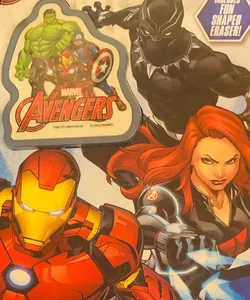 Marvel Avengers tear & share coloring activity Book