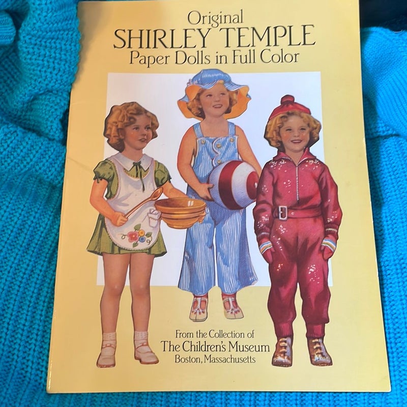 Original Shirley Temple Paper Dolls