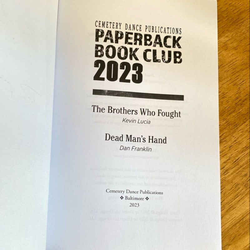 Paperback Book Club 2023