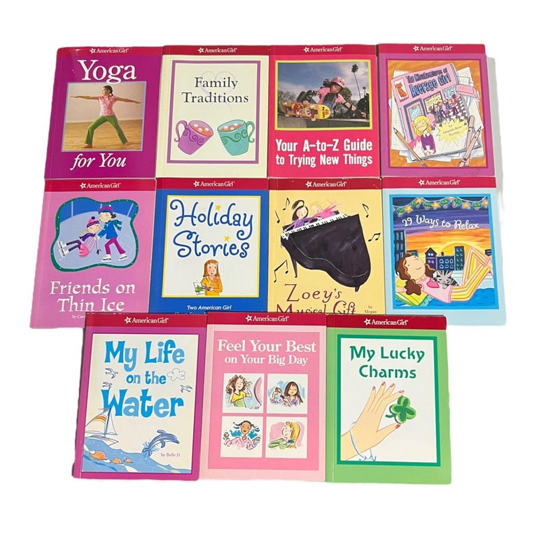 Lot of 11 Mini American Girl Series Books 