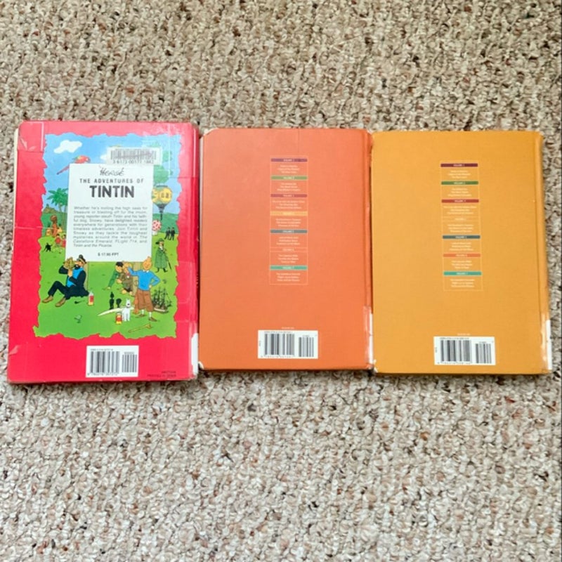 The Adventures of Tintin: Volume 4, 6, & 7