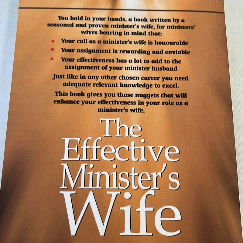 The Effective Minister’s Wife