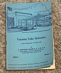 Vacuum-Tube Detectors 