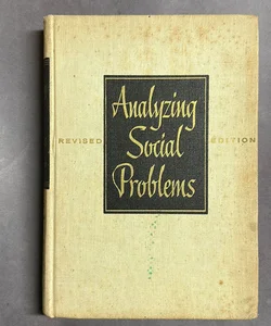 Analyzing Social Problems 