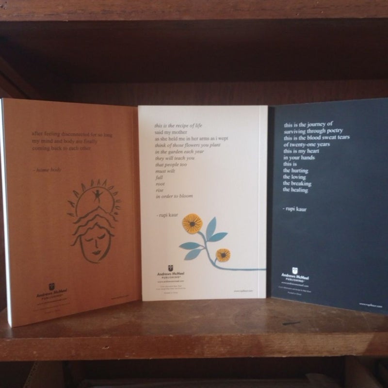 Rupi Kaur Trilogy Boxed Set