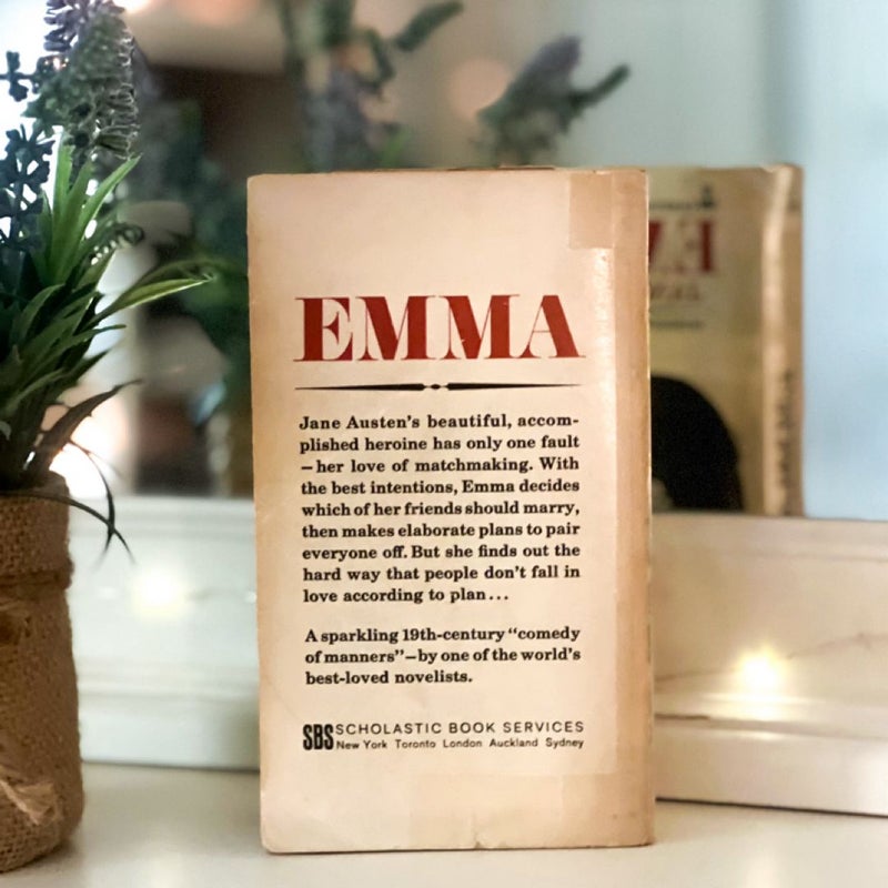 Emma (included with vintage bookmark)