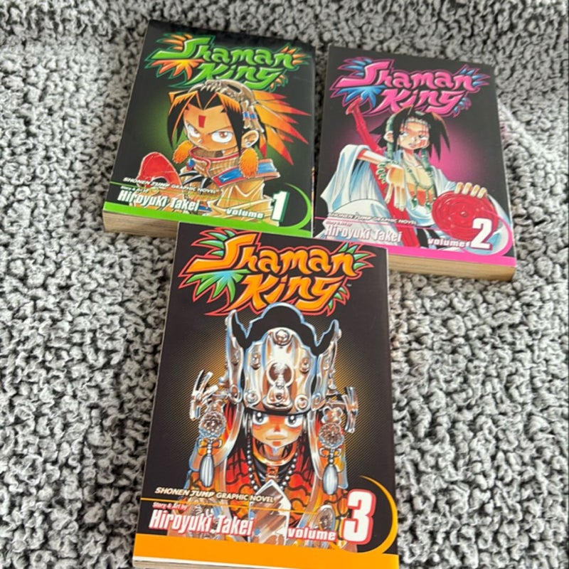 Shaman King, Vol. 1-3