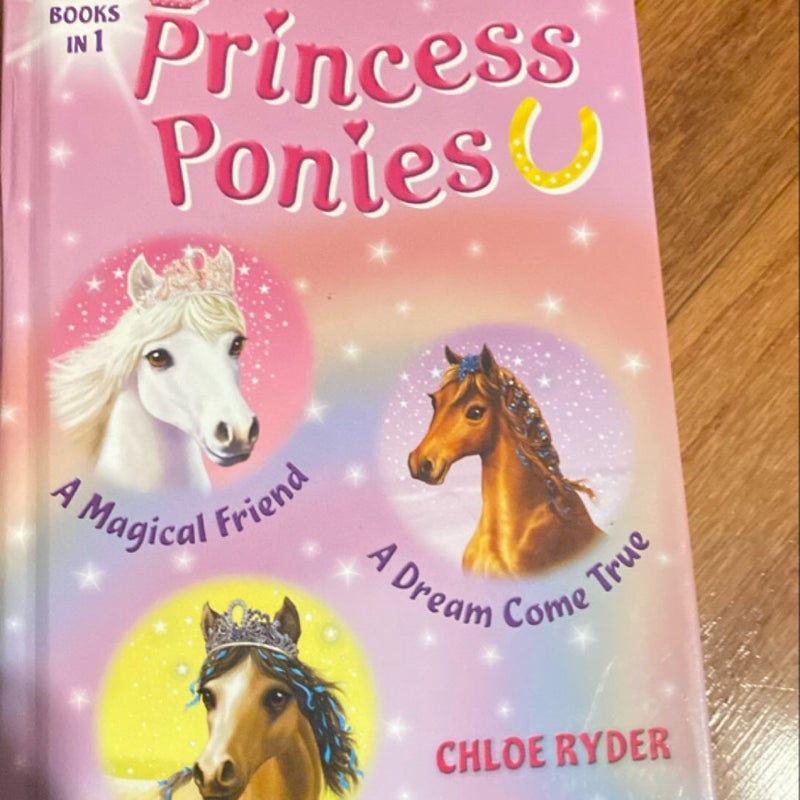 Princess Ponies Bind-Up Books 1-3