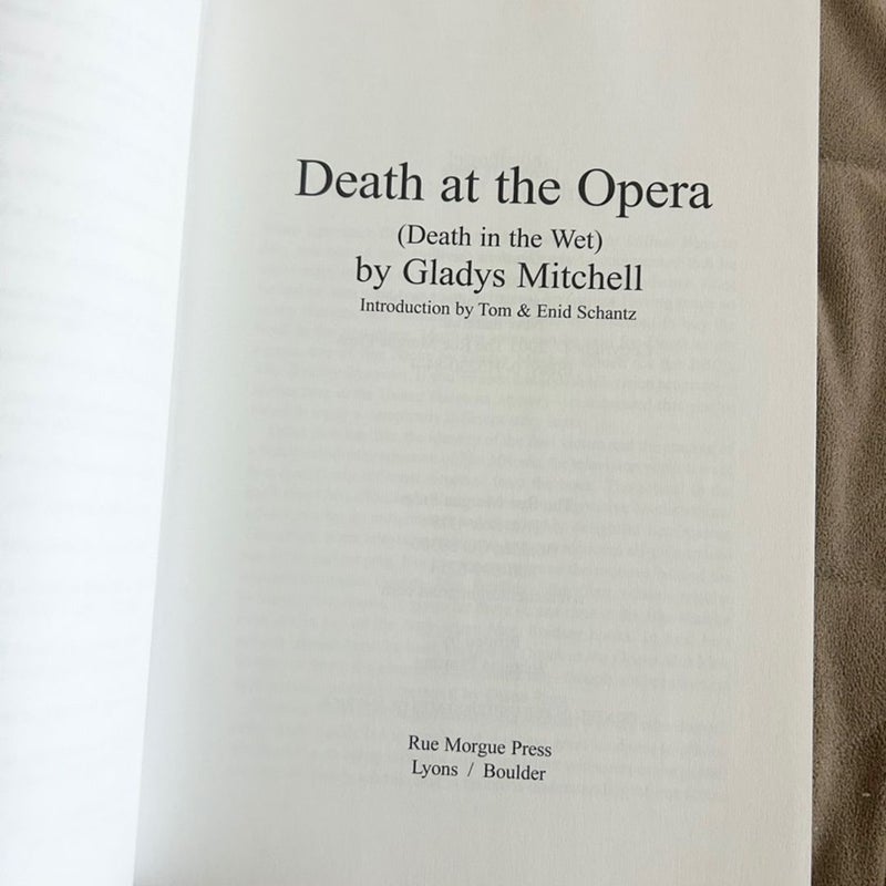 Death at the Opera