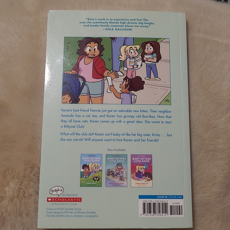 Karen's Kittycat Club (Baby-Sitters Little Sister Graphic Novel #4)