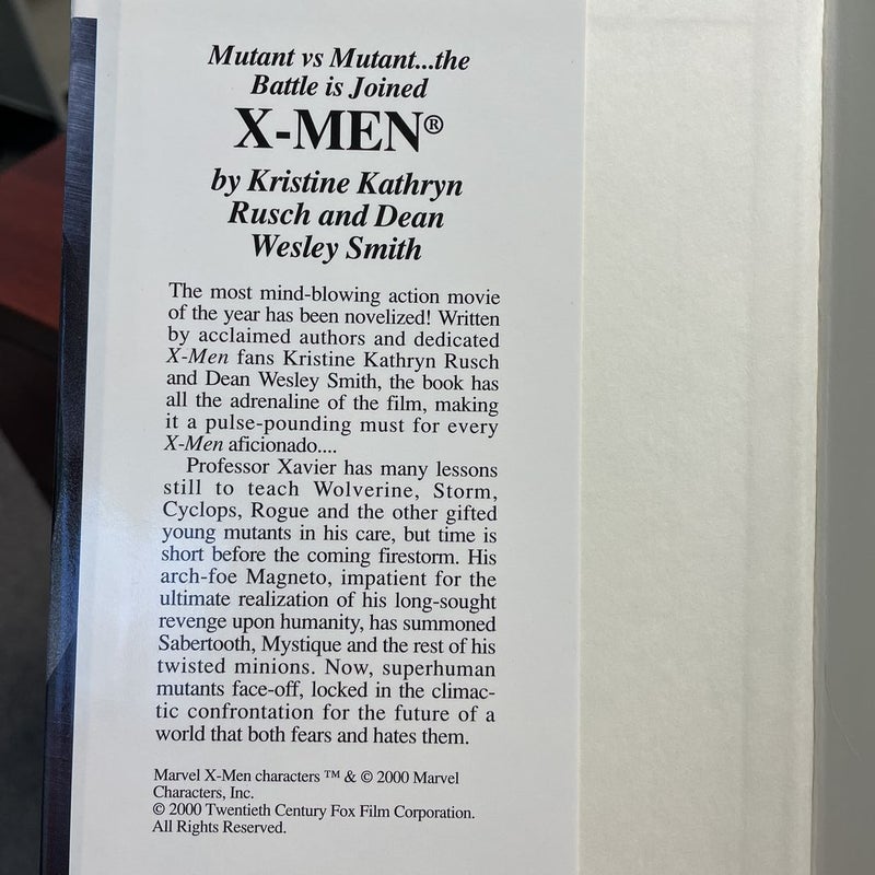 X-Men Movie Novelization