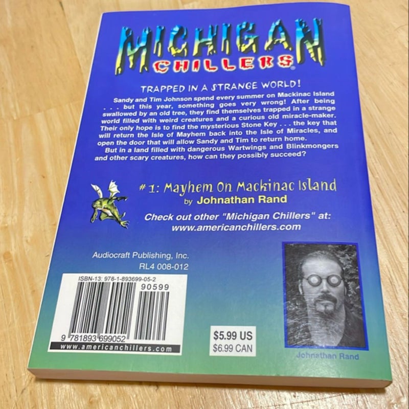 Michigan Chillers #1 Mayhem on Mackinac Island *SIGNED*