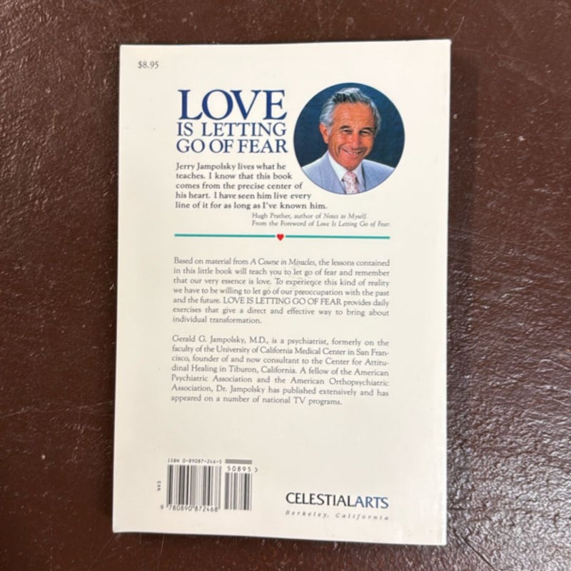 Love Is Letting Go of Fear