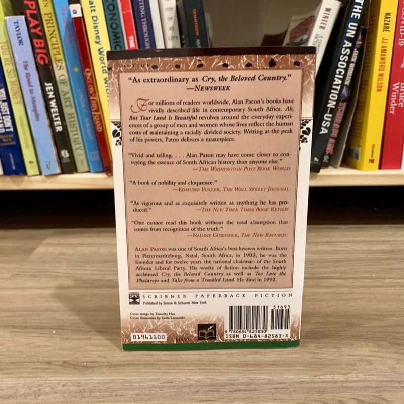 Ah, but Your Land Is Beautiful