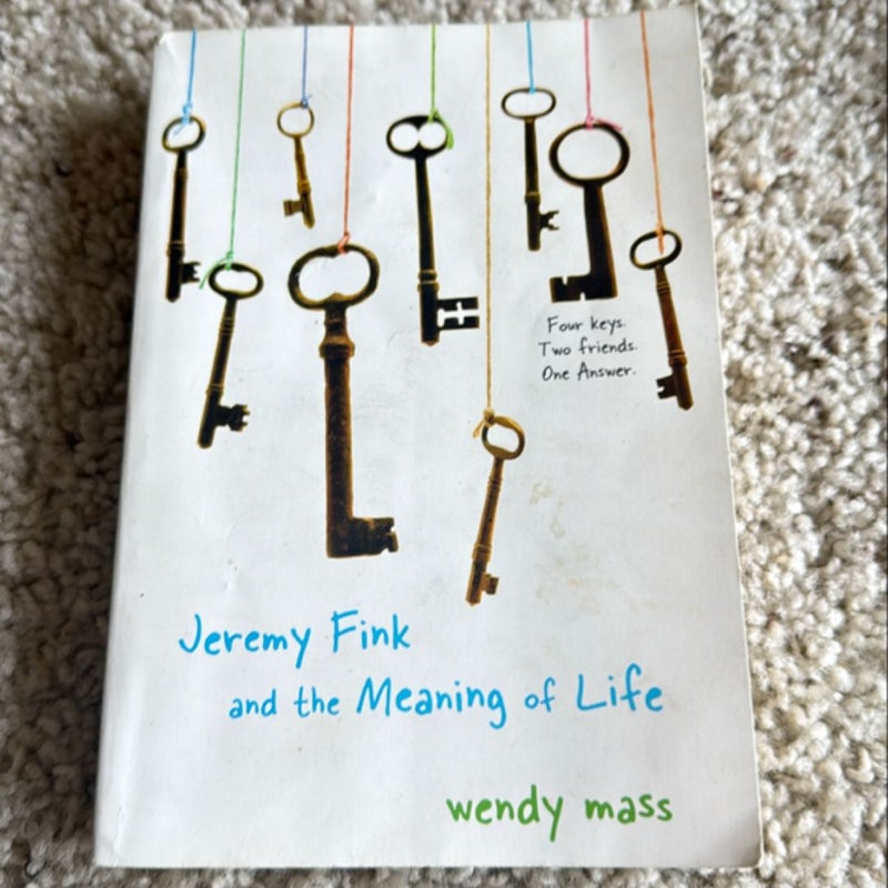 Jeremy Fink and the Meaning of Life