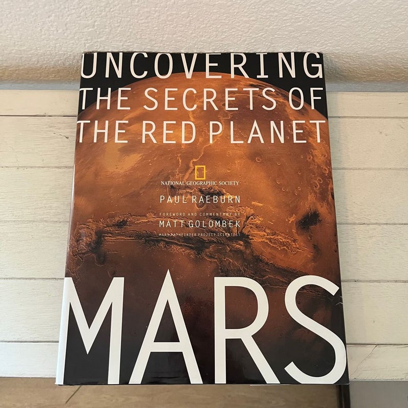 Lot of 3 Book Bundle National Geographic Mars, Space Atlas, The New Solar System